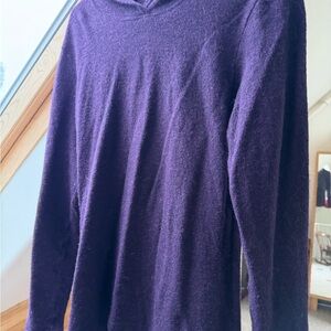 Appalachian Gear hoodie. Women. 100% alpaca. Lightweight and warm